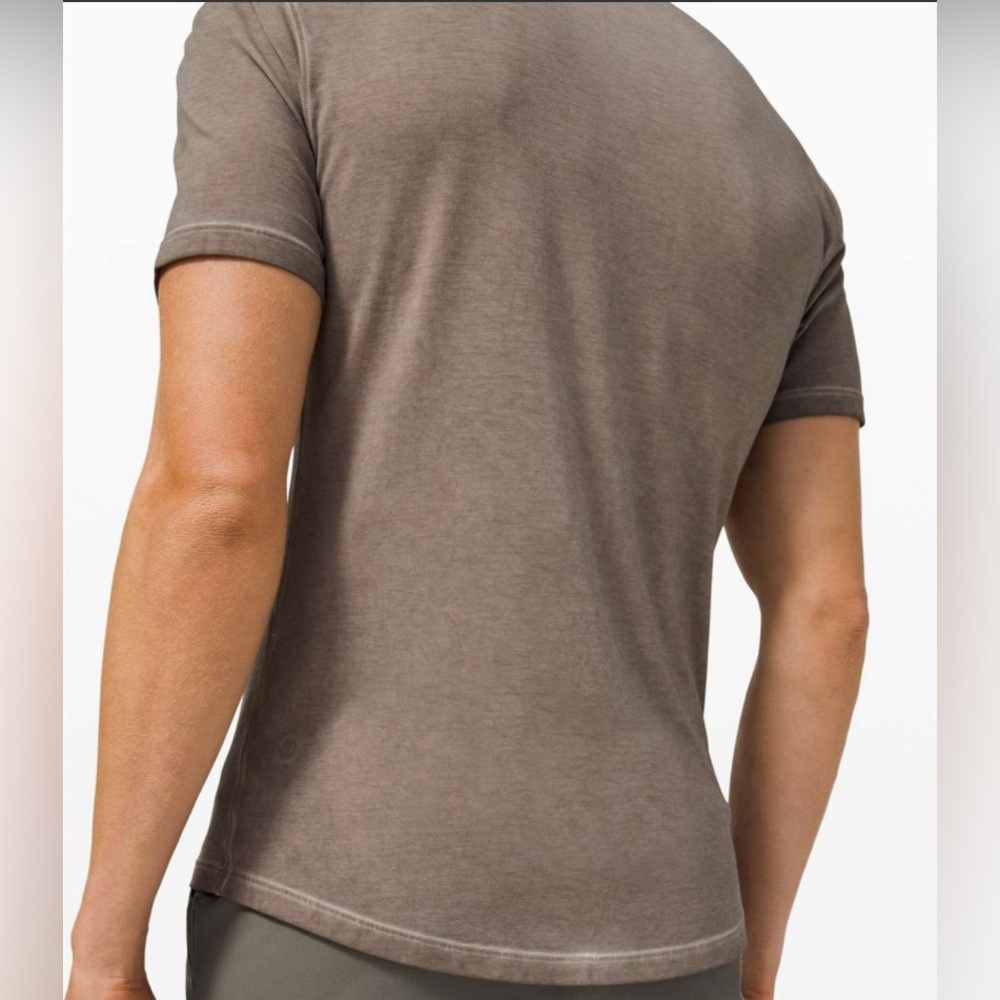 Lululemon 5 Year Basic Tee: Carbon Dust Sun Wash